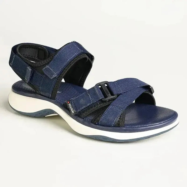 Franco Rossi Ladies Comfort Sandals - Navy