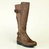 Franco Rossi Ladies Long Boot - Chocolate