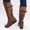 Franco Rossi Ladies Long Boot - Chocolate