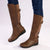 Franco Rossi Ladies Long Boot - Chocolate