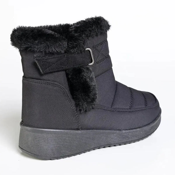 Franco Rossi Ladies Nylon Boots - Black