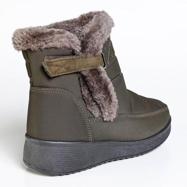 Franco Rossi Ladies Nylon Boots - Olive-Franco Rossi-Buy shoes online