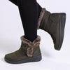 Franco Rossi Ladies Nylon Boots - Olive-Franco Rossi-Buy shoes online