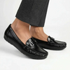 Franco Rossi Ladies Trim Moc - Black