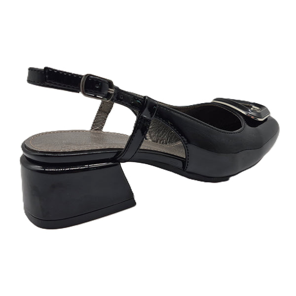 Franco Rossi Trim Heel - Black