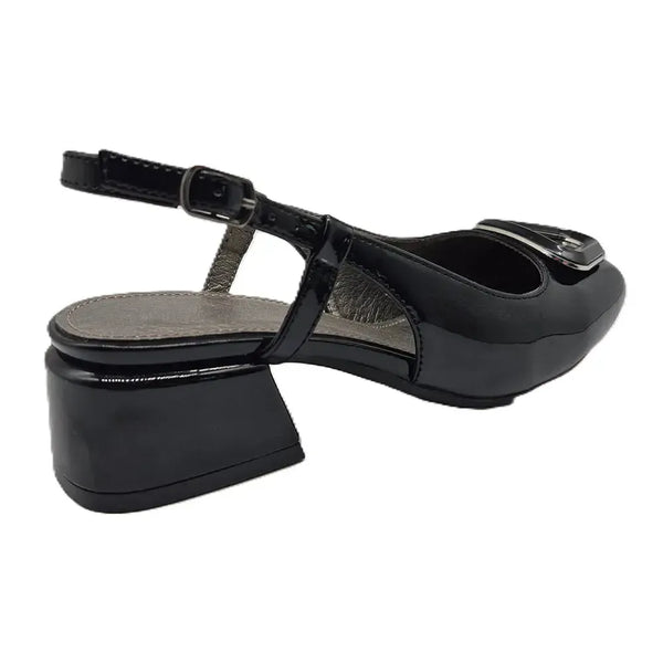 Franco Rossi Trim Heel - Black