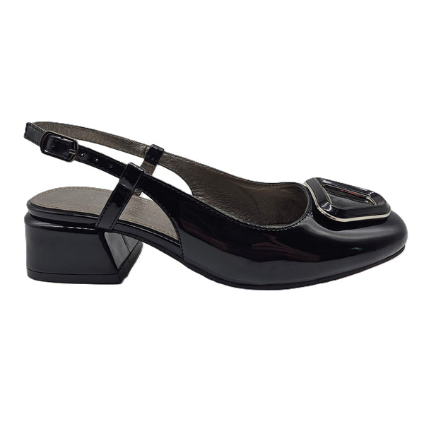 Franco Rossi Trim Heel - Black