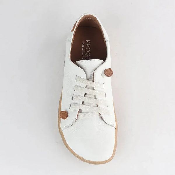 Froggie - 12828 - White Barefoot Sneaker