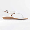Froggie Ella Leather Comfort Thong Sandal - Gold