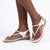 Froggie Ella Leather Sandal - White