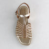 Froggie IVY Strappy Flat Sandal - Gold