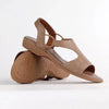 Froggie Ida Leather Sandal - Stone