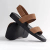 Froggie Ivy 2 Leather Strap Sandal - Tabacco
