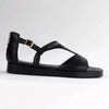 Froggie Ivy Leather Closed Back Thong Sandal - Black