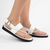 Froggie Ivy Leather Thong Sandal - White