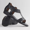 Froggie T-Bar Flat Sandal - 12886 - Black