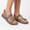 Pierre Cardin Interlace Sandal - Bronze