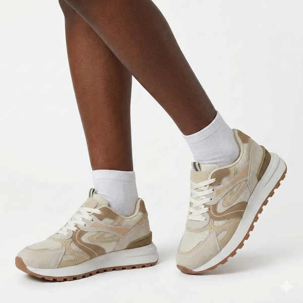 Pierre Cardin Eloise 1 Sneaker - Beige Multi