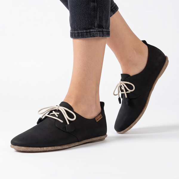 Pierre Cardin Ladies Riviera Flats - Black