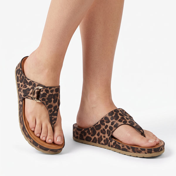Soft Style by Hush Puppies Tanya Sandal - Leopard