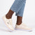 Soviet L Orchid Printed Platform Sneaker - Cloud Dancer