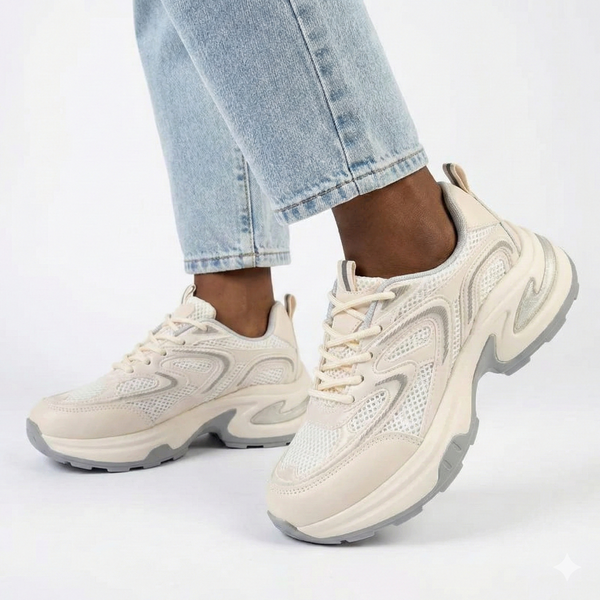 Madison Toni Chunky Sneaker - Nude