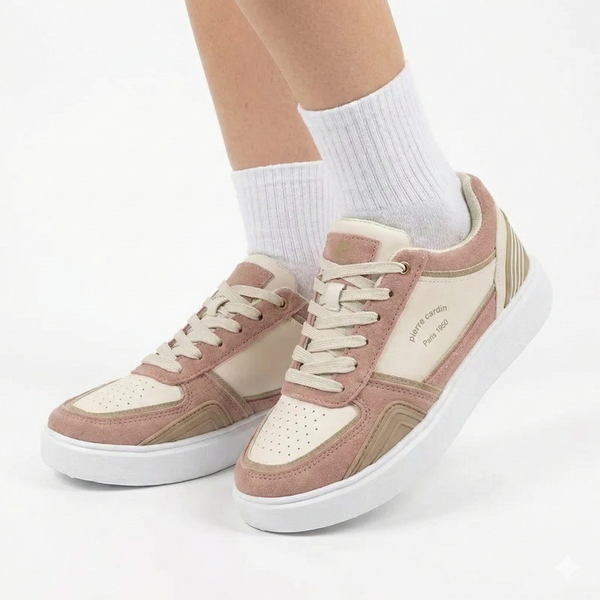 Pierre Cardin Denise 1 Sneaker - Pink / Beige
