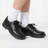 Hush Puppies Curtis Youth School Shoes - Black