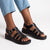 Pierre Cardin Lilou Sandal- Black