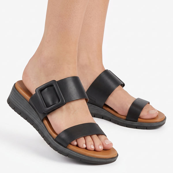 Soft Style by Hush Puppies Caroline Sandal - Black