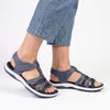 Alessio Classic Action Sandal - Blue