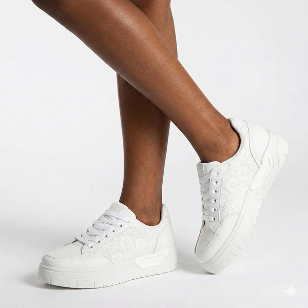 Pierre Cardin Arisa 1 Sneaker - White