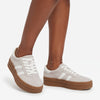 Julz Bree Leather Sneaker - White