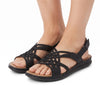 Soft Style By Hush Puppies Irewa Interlace Sandal - Black