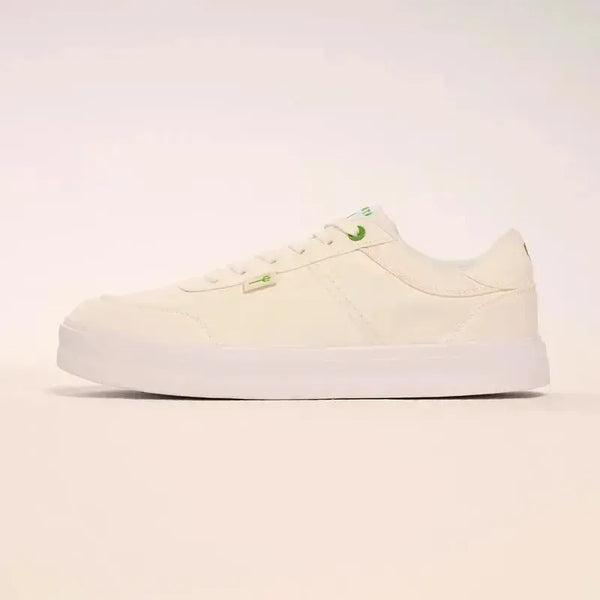 Green T Coastal Cruiser Sneaker - Natural White