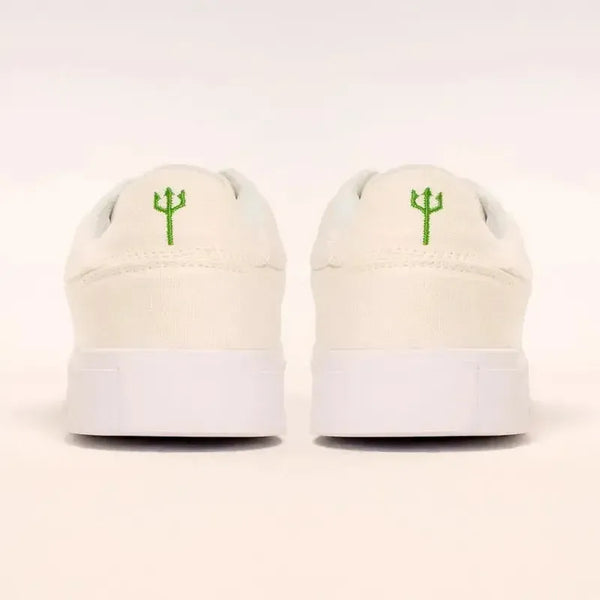 Green T Coastal Cruiser Sneaker - Natural White
