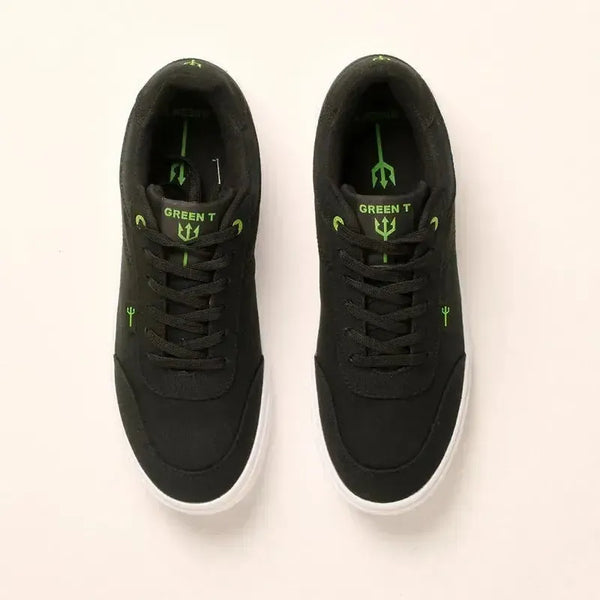 Green T Coastal Cruiser Sneaker - Rebel Black