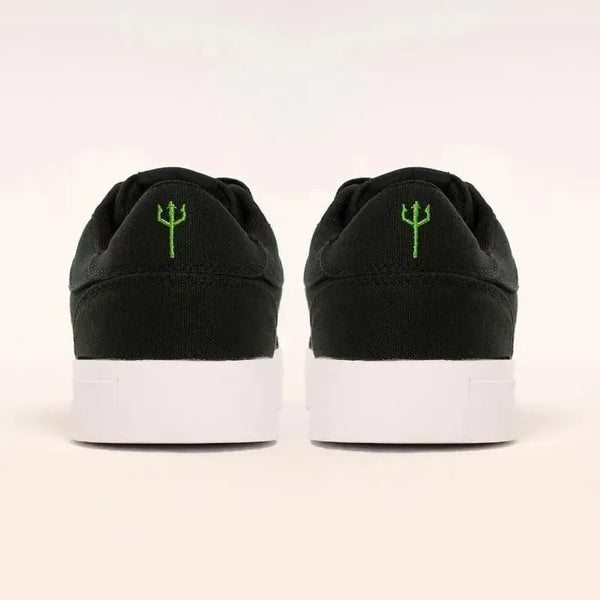Green T Coastal Cruiser Sneaker - Rebel Black