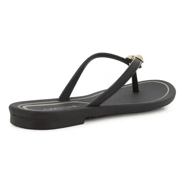 Grendha Aferto Pearl Thong Sandal - Black