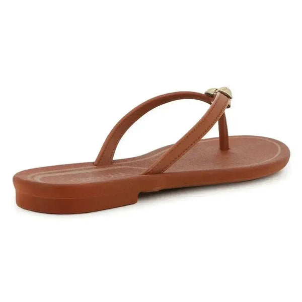 Grendha Aferto Pearl Thong Sandal - Brown