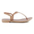 Grendha Amor Em Flor Sandal - Rose Gold Glitter