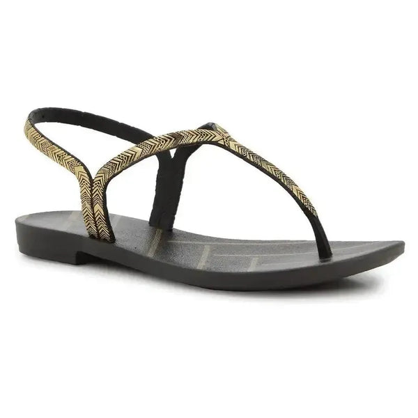 Grendha Amor En Flor Slingback Sandal - Black
