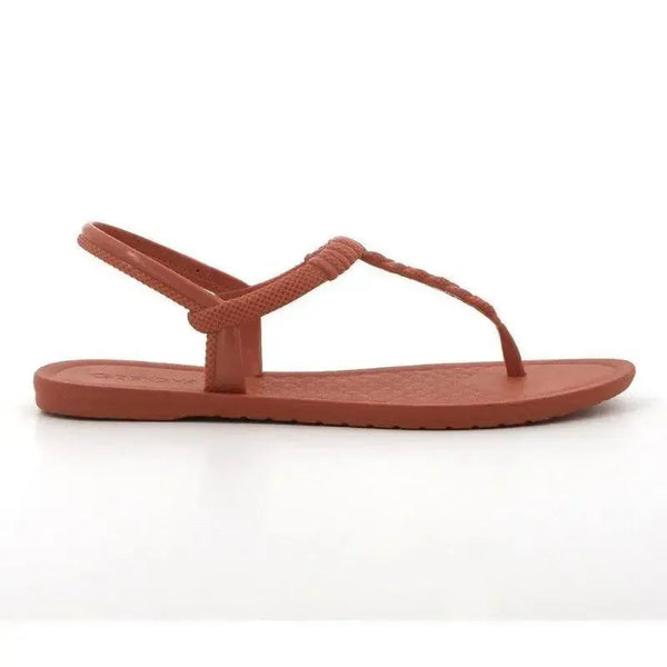 Grendha Back Strap Sandals - Nude
