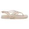 Grendha Detalhes Slingback Sandal - Off White