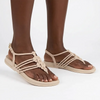 Grendha Detalhes Slingback Sandal - Off White