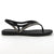 Grendha Fern Thong Slingback Sandals - Black