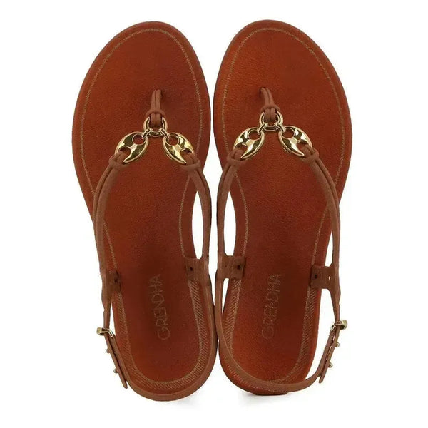 Grendha Inspiracao Sandal - Brown