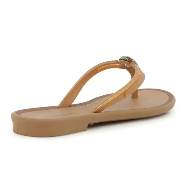 Grendha Irreverente Gem Thong Sandal - Beige