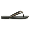 Grendha Irreverente Gem Thong Sandal - Dark Green