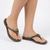 Grendha Irreverente Gem Thong Sandal - Dark Green